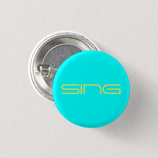 Sing für Freude Button (Vorne & Hinten)