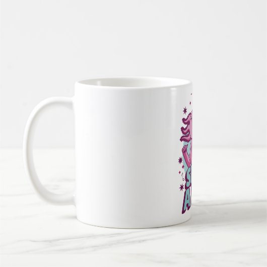 Sing im Lotto Axolotl Kaffeetasse (Links)