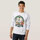 Sing Into Winter (2) Woodland Choir Art Sweatshirt (Vorne ganz)