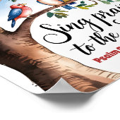 Sing Lob an den Christlichen Herrn Kinderzimmer Ki Poster (Ecke)