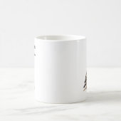 Sing Lob dem Herrn Psalm 105:2 Vogel Schrift Kaffeetasse (Mittel)