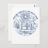 Sing mir ein Lied Postkarte (Vorne/Hinten)