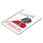 Sing Notizblock (Linke Seite)