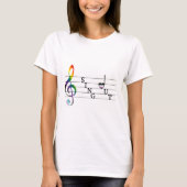 Sing out Asexual Stolz T-Shirt (Vorderseite)