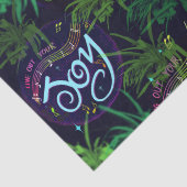 Sing Out Your Joy! Seidenpapier (Detail)