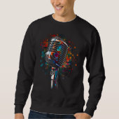 Sing Pop Singer Sweatshirt (Vorderseite)