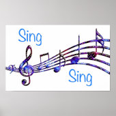 Sing Poster (Vorne)