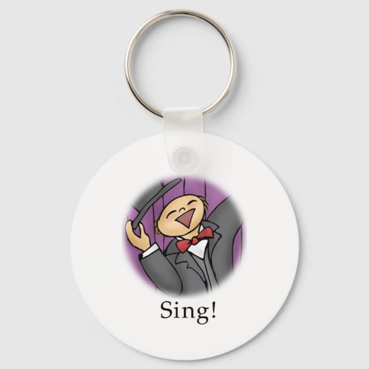 Sing! Schlüsselanhänger (Vorderseite)
