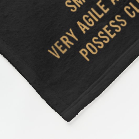 Sing Second The Goat (on Back)  Fleecedecke (Ecke)