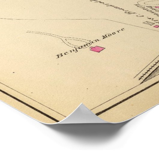 Sing Sing, New York Poster (Ecke)