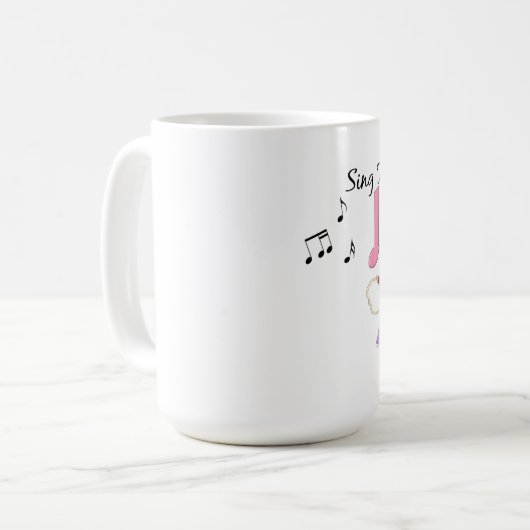 Sing: Tasse (Vorderseite Links)