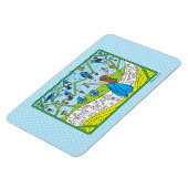 Sing wie die Vögel Sing_Flexible Magnet 6"x4 (Linke Seite)