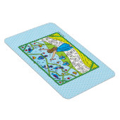 Sing wie die Vögel Sing_Flexible Magnet 6"x4 (Rechte Seite)