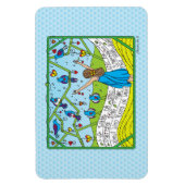 Sing wie die Vögel Sing_Flexible Magnet 6"x4 (Vertikal)