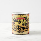Sing wie niemand hört 2 kaffeetasse (Mittel)