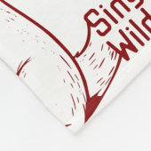 Sing Wild Fleecedecke (Ecke)