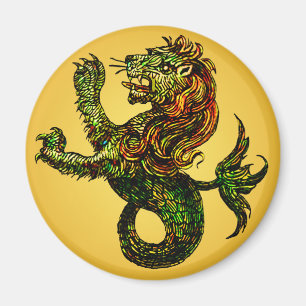Singa-Laut heller Magnet