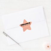 Singaholic Life Star Sticker (Umschlag)