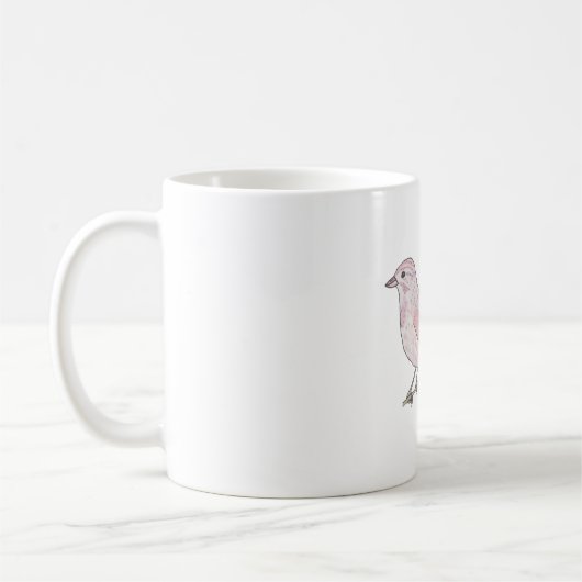 Singammer-Vogelkunst Kaffeetasse (Links)