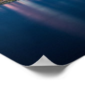 Singapore Blue by Bay Poster (Ecke)