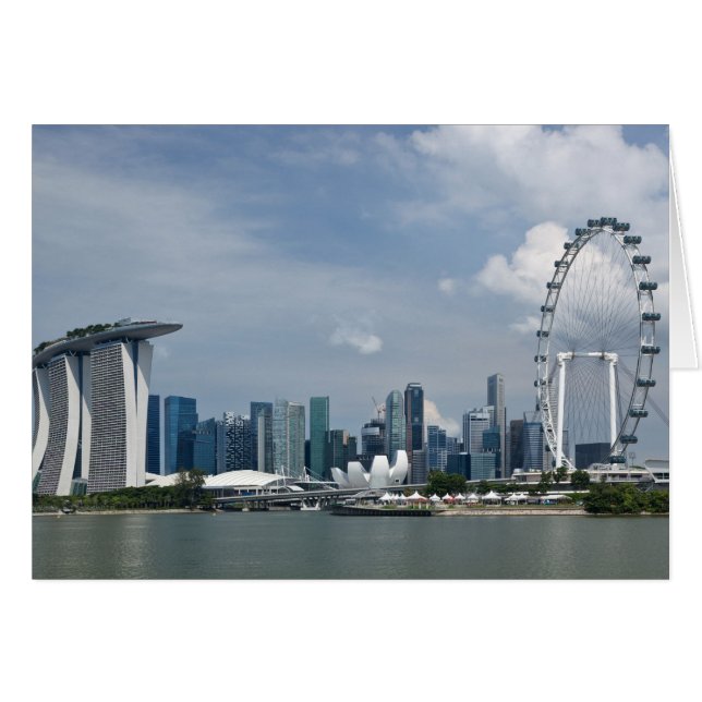 Singapore cityscape (Vorderseite (Horizontal))