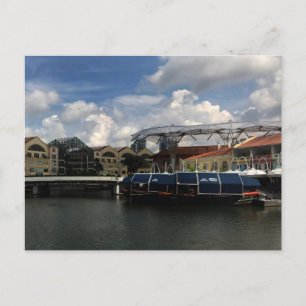Singapore Clarke Quay #2 Postcard Postkarte