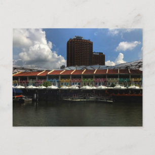 Singapore Clarke Quay #3 Postcard Postkarte