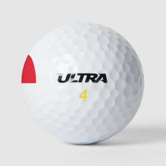 Singapore Flag Golfball (Logo)