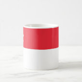 Singapore Flag Kaffeetasse (Mittel)