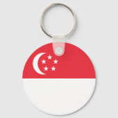 Singapore Flag Schlüsselanhänger (Rückseite)