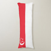 Singapore Flag Seitenschläferkissen (Vorderseite Vertikal)