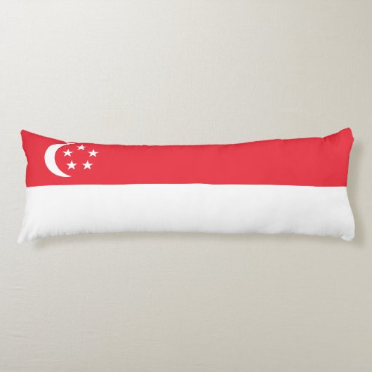 Singapore Flag Seitenschläferkissen (Vorderseite)