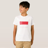 Singapore Flag T-Shirt (Vorne ganz)