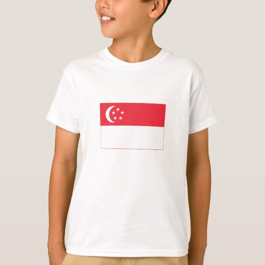 Singapore Flag T-Shirt (Vorderseite)