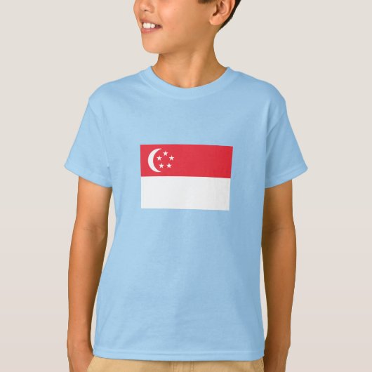 Singapore Flag T-Shirt (Vorderseite)