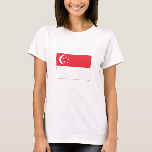 Singapore Flag T-Shirt (Vorderseite)