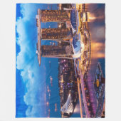 Singapore Fleece Blanket (Vorderseite)