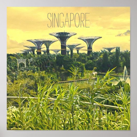 Singapore Gardens by Bay Poster (Vorne)