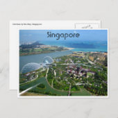 Singapore-Gärten Postkarte (Vorne/Hinten)