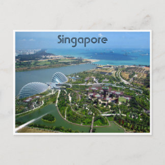 Singapore-Gärten Postkarte