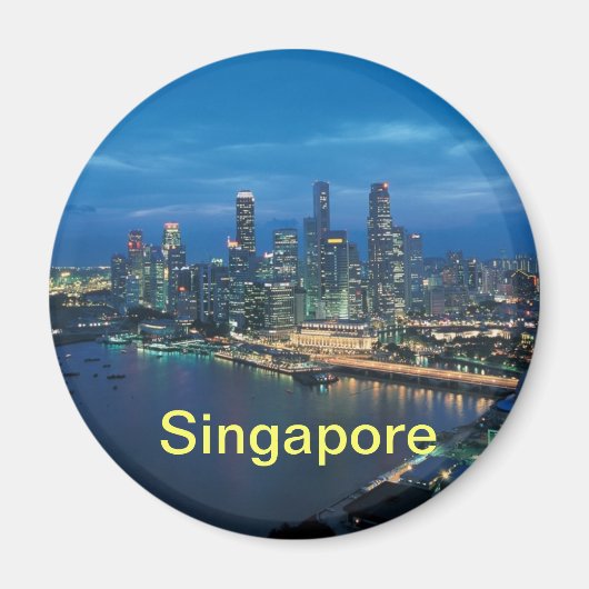 Singapore-Magnet Magnet (Vorne)