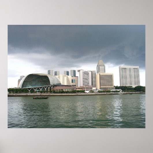 Singapore Marina Bay Poster (Vorne)