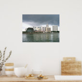 Singapore Marina Bay Poster (Küche)