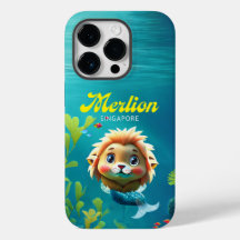 Singapore Merlion für iPhone 14 Pro Case