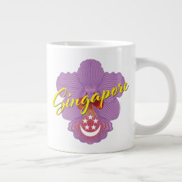 Singapore Patriot (Orchid) Jumbo-Tasse