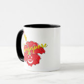 Singapore Patriots Hibisken Tasse (Vorderseite Links)