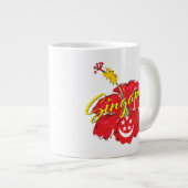 Singapore Patriots (Hibiskus) Jumbo-Tasse (Vorderseite Rechts)