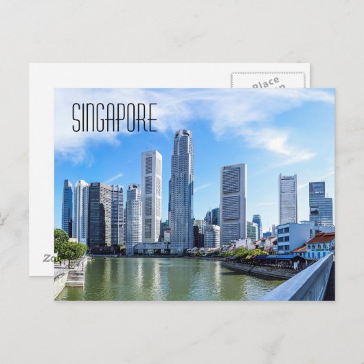 Singapore Postcard Postkarte (Vorne/Hinten)