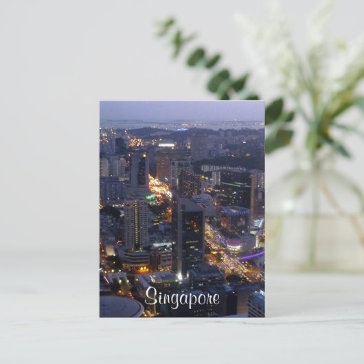 Singapore Postkarte (Stehend Vorderseite)