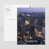 Singapore Postkarte (Vorne/Hinten)